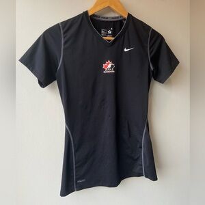 Nike pro team Canada v-neck tee